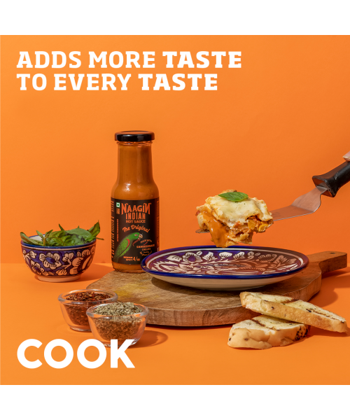 NAAGIN: Indian Hot Chilli Spicy Sauce - The Original - 230gm