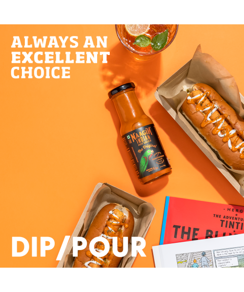 NAAGIN: Indian Hot Chilli Spicy Sauce - The Original - 230gm