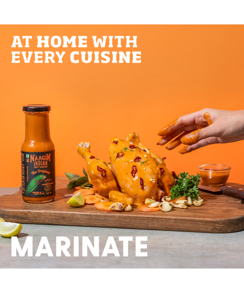 NAAGIN: Indian Hot Chilli Spicy Sauce - The Original - 230gm