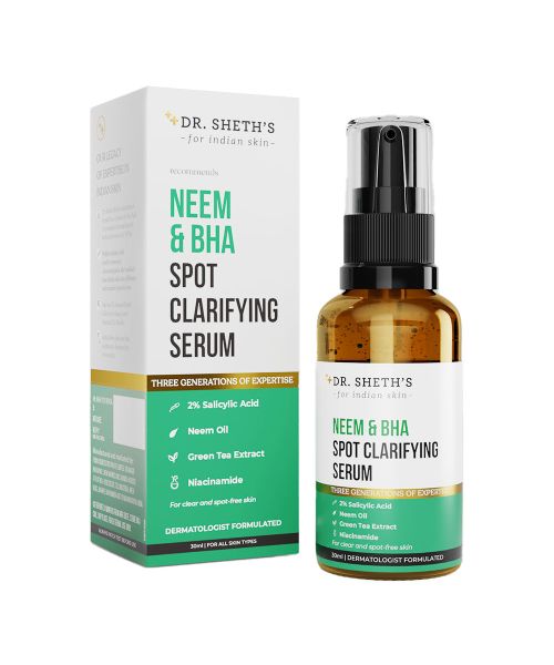 Dr. Sheth's: Neem & Bha Spot Clarifying Serum - 30ml