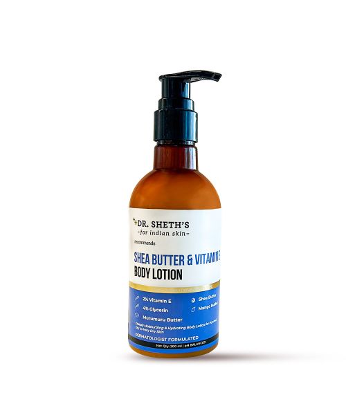 Dr. Sheth's: Shea Butter & Vitamin E Body Lotion - 200ml