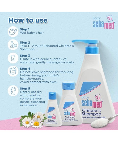 SEBAMED: Childrens Shampoo - 500ml