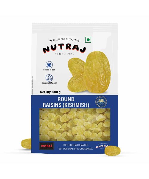 Nutraj: Round Raisin 500g