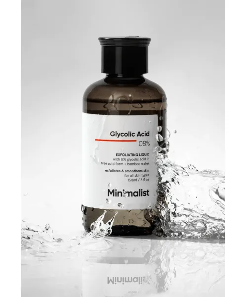 Minimalist: Glycolic Acid 08% Exfoliating Liquid - 150ml
