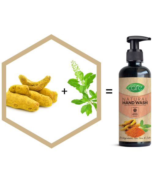 EKAM ECO: Zerodor Care Natural Hand Wash Liquid - 400ml