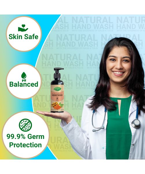 EKAM ECO: Zerodor Care Natural Hand Wash Liquid - 400ml