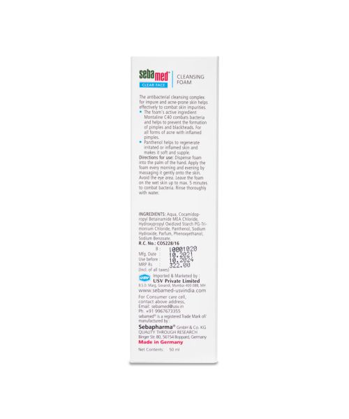 SEBAMED: Clear Face Foam - 50ml
