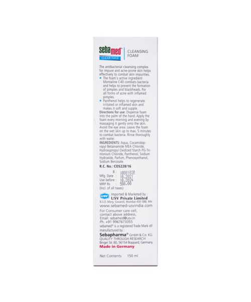 SEBAMED: Clear Face Foam - 150ml