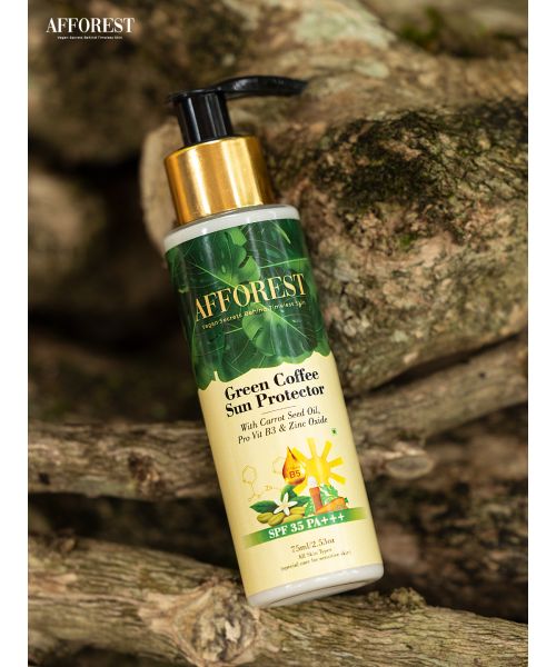 AFFOREST: Green Coffee Sun Protector  - 75gm