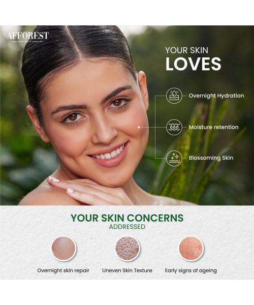 AFFOREST: Green Coffee Sleeping Mask  - 50gm