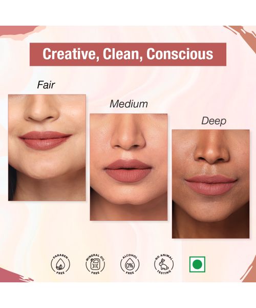 TNW - The Natural Wash: Matte Velvet Longstay Liquid Lipstick - 03 - Magical Mauve - 5ml