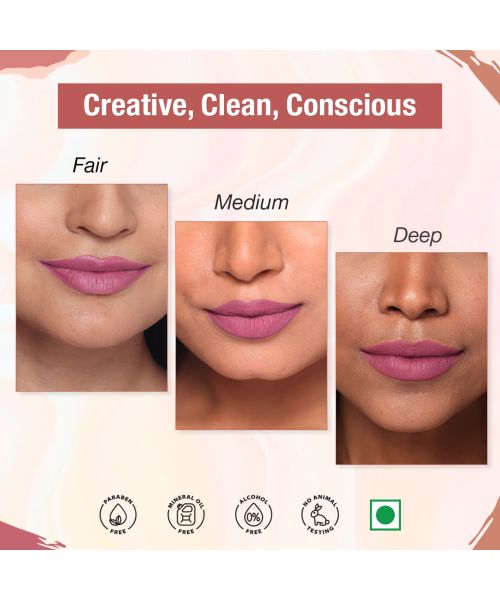 TNW - The Natural Wash: Matte Velvet Longstay Liquid Lipstick - 04 - Pinktastic - 5ml