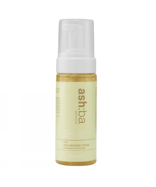 Ashba Botanics: Curl Volumizing Foam For Curly Wavy Hair - 150ml