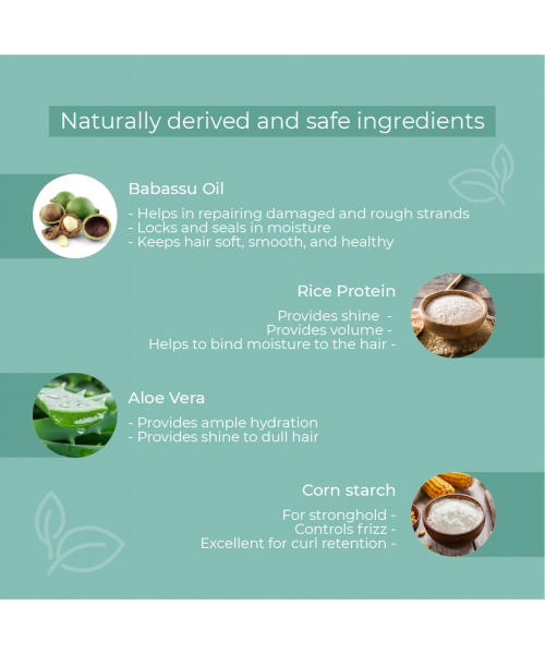 Ashba Botanics: Curl Volumizing Foam For Curly Wavy Hair - 150ml