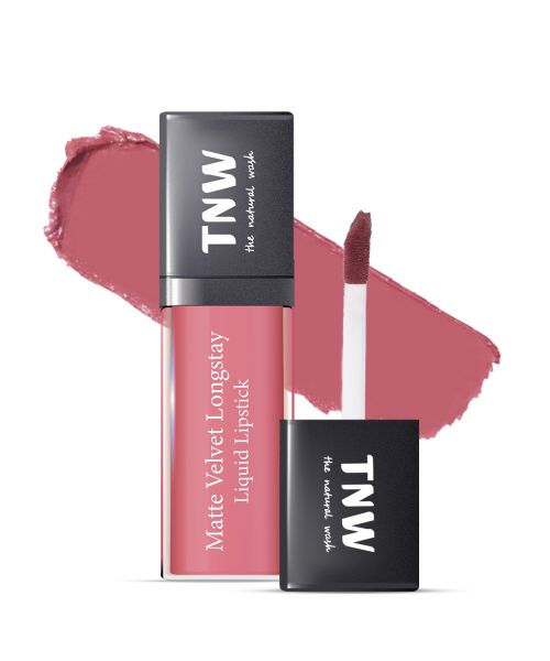 TNW - The Natural Wash: Matte Velvet Longstay Liquid Lipstick - 04 - Pinktastic - 5ml