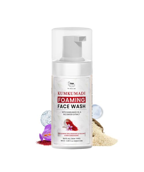 TNW - The Natural Wash: Kumkumadi Foaming Facewash-100ml