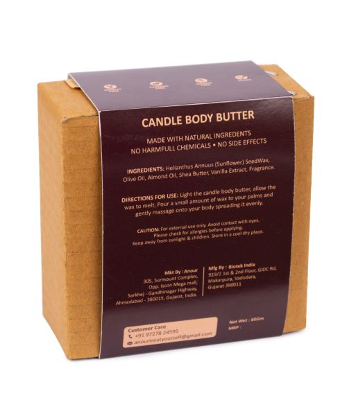 Anour: Concrete Candle - 60gm