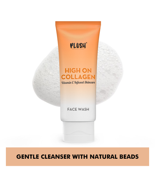 Plush: High on Collagen Gentle Face Wash with Niacinamide - 100ml