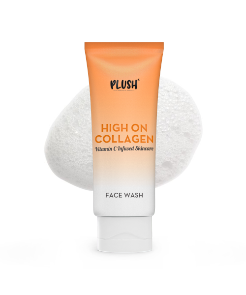 Plush: High on Collagen Gentle Face Wash with Niacinamide - 100ml