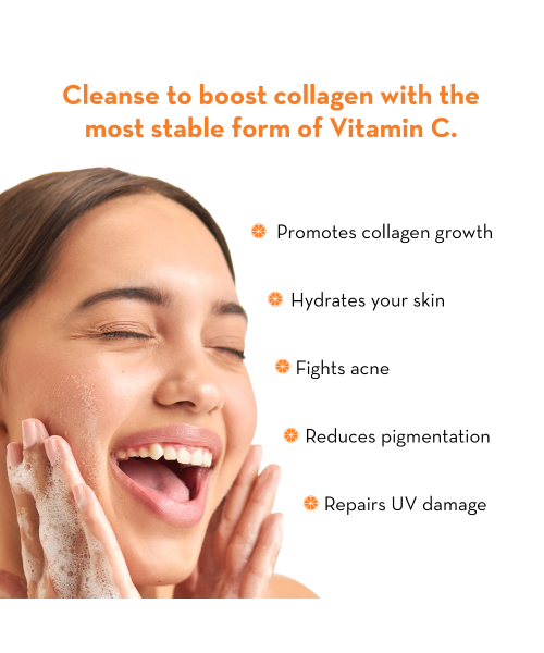 Plush: High on Collagen Gentle Face Wash with Niacinamide - 100ml