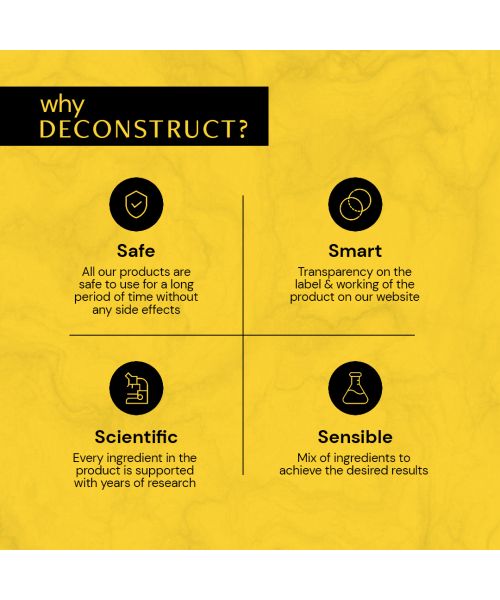 Deconstruct Skincare: Brightening Lip Balm with SPF 30 - 1% Vitamin C + 0.1% Resorcinol - 4gm