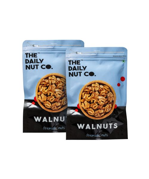 The Daily Nut Co.: Premium Walnuts - Pack of 2 - 200gm each