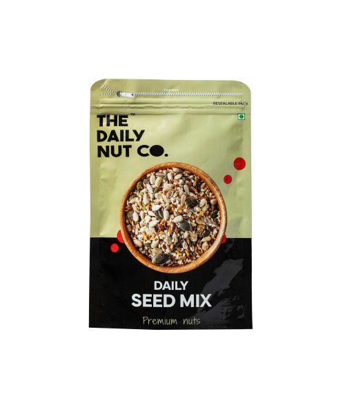 The Daily Nut Co.: Daily Health Mix & Daily Seed Mix Combo - Pack of 2 - 250gm each