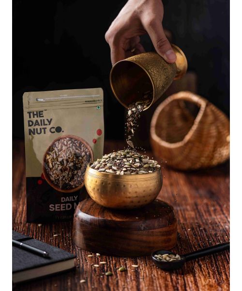 The Daily Nut Co.: Daily Seed Mix- Roasted Exotic Mix - Pack of 2 - 250gm each