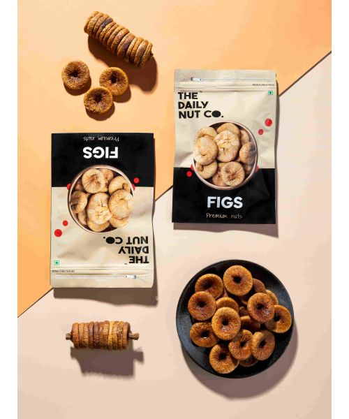 The Daily Nut Co.: Premium Figs/Anjeer - Pack of 2 - 250gm each