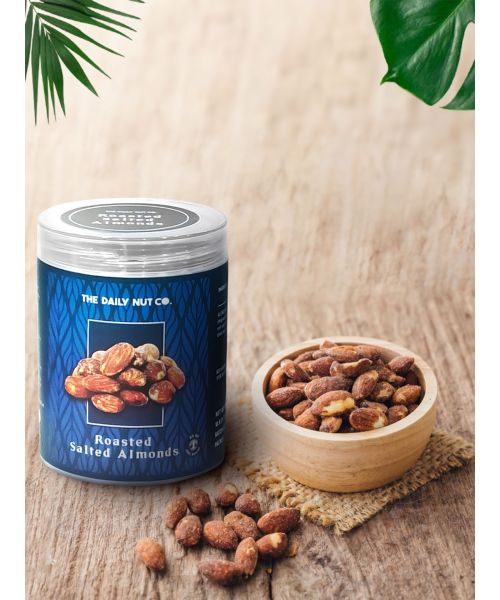 The Daily Nut Co.: Roasted Almonds - Pack of 2 - 250gm each