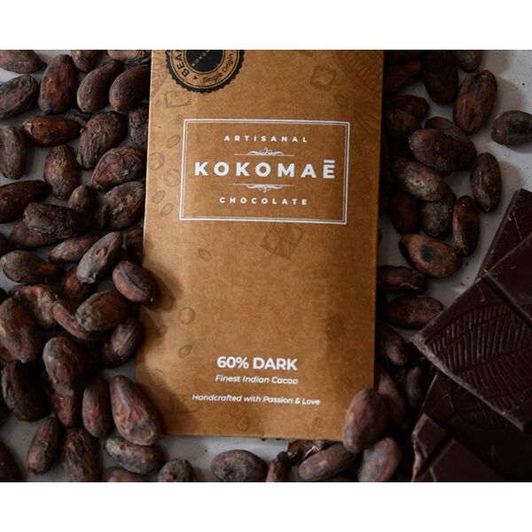 「Arc Cocoaさま専用」 1/2 Buy Kokomae Indian Single Origin 60% Dark - 50 gm Online at Best