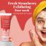Glamveda: Strawberry Exfoliating Face Wash -Reduces tanning - 100ml