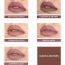 Just Herbs: Ayurvedic Liquid Lipstick Kit Set of 5 Nudes & Browns - 2ml each