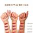 Just Herbs: Ayurvedic Liquid Lipstick Kit Set of 5  Deeps & Reds - 2ml each
