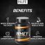 INLIFE: 100% Whey Protein Isolate Powder Supplement - 1 Kg (Vanilla Flavour)