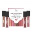TNW - The Natural Wash: Matte Velvet Longstay Liquid Lipstick Mini- Nude Squad With Macadamia Oil And Argan Oil Pack Of 4