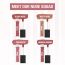 TNW - The Natural Wash: Matte Velvet Longstay Liquid Lipstick Mini- Nude Squad With Macadamia Oil And Argan Oil Pack Of 4