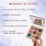 Just Herbs: Just Herbs Natural 9 in 1 Eyeshadow Palette - Night Palette 9gm