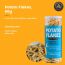 Omay Foods: Best Roasted Snacks Pack - Berries Mix, Beaten Chana, Khatta Meetha Mix, Potato Flakes - Pack of 4