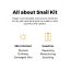 COSRX: All About Snail Skincare Mini Kit | 4Step Set | Snail Mucin | Barrier Repair | Hydration | 20ml+30ml|5ml+20g