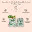 GOLI SODA: Keep It Fresh Reusable Cotton Produce Bags For Storage - Big Pack of 4