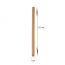GOLI SODA: Reusable Bamboo Straws With Easy Carry Travel Pouch Pack of 6