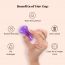 GOLI SODA: Her Cup Reusable Menstrual Cup for Women - Teal