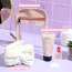 The Face Shop: Rice Water Bright Foaming Cleanser & Bow Velvet Headband Combo