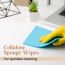 Cleevo: Swish Natural Cellulose Based Sponge Wipe - Pack Of 3