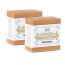 GOLI SODA: Goli Soda All Natural Probiotics Shampoo Bar for Oily Hair - 90gm Pack Of 2