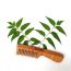 GOLI SODA: Goli Soda Neem Wood Comb Wide Tooth with Handle - 35gm