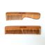 GOLI SODA: Goli Soda Neem Wood Combs - Wide Tooth with Handle & Double Tooth - 55gm