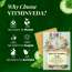 VITMINVEDA: Cucumber & Menthol Herbal Soap Bar - 125 gm