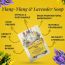 VITMINVEDA: Ylang Ylang Herbal Soap Bar - 125 gm